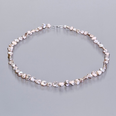 Ожерелье из жемчуга Кейши розового цвета